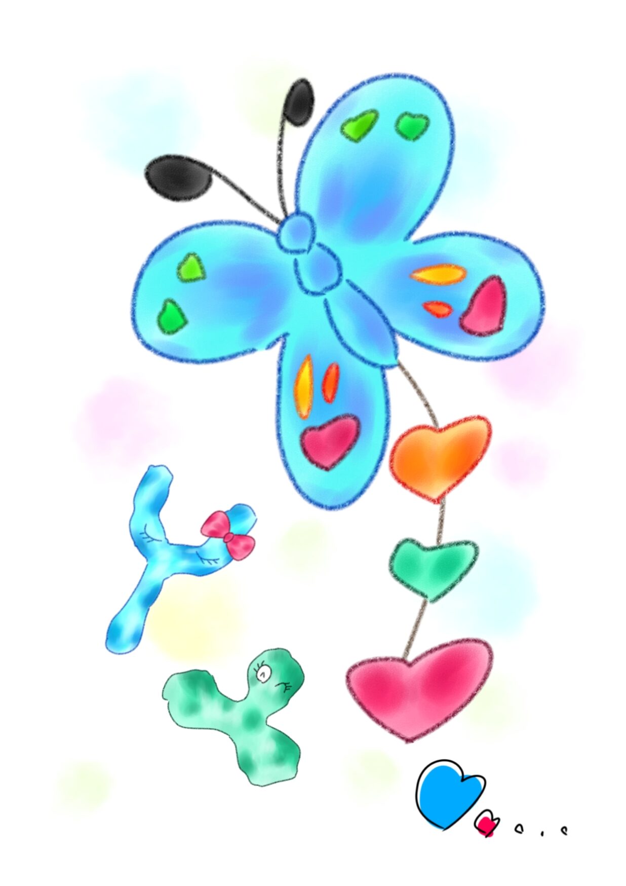 ビフィズス菌と蝶々